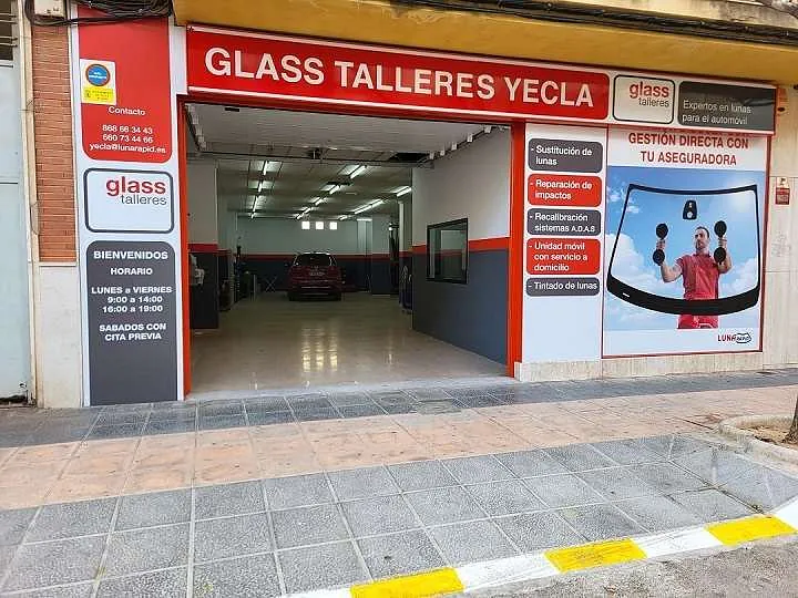 taller de lunas en Yecla